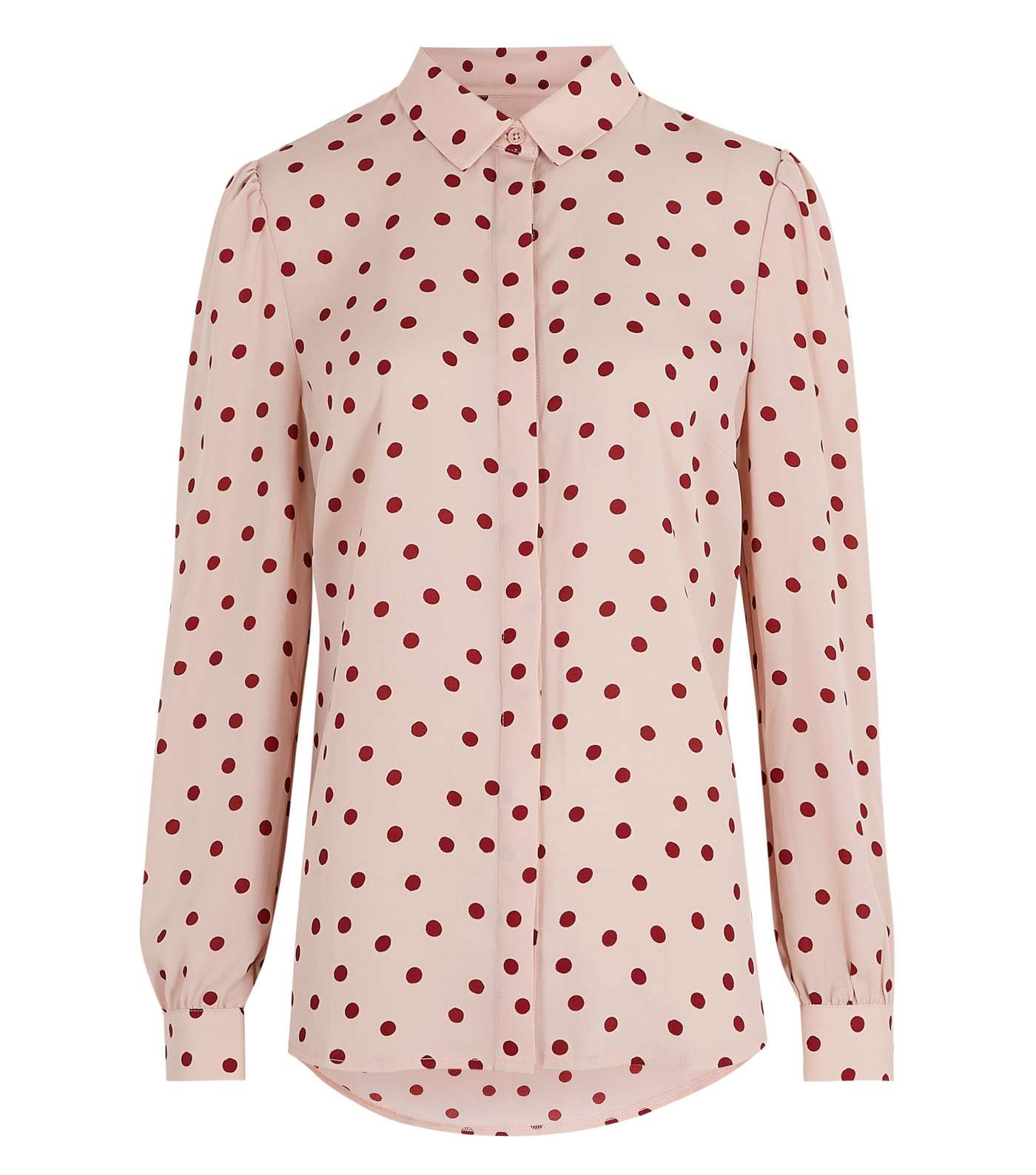 Pink Spot Long Sleeve Shirt Image 4