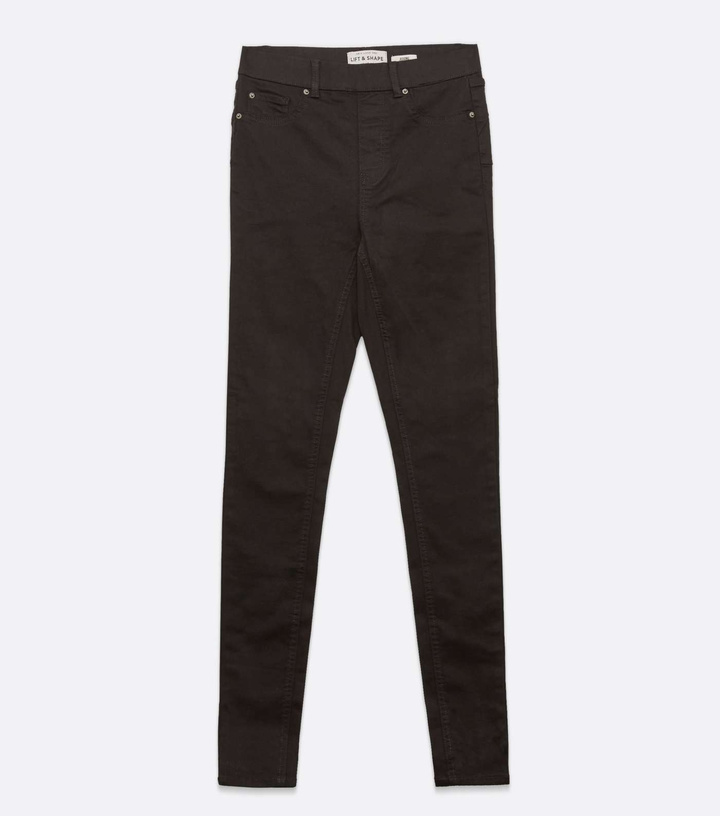 Tall Black Contour Super Skinny Jeans Image 5