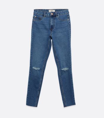 Click to view product details and reviews for Blue Ripped India Super Skinny Jeans New Look.