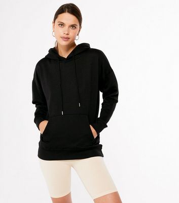 Black Oversized Hoodie | New Look