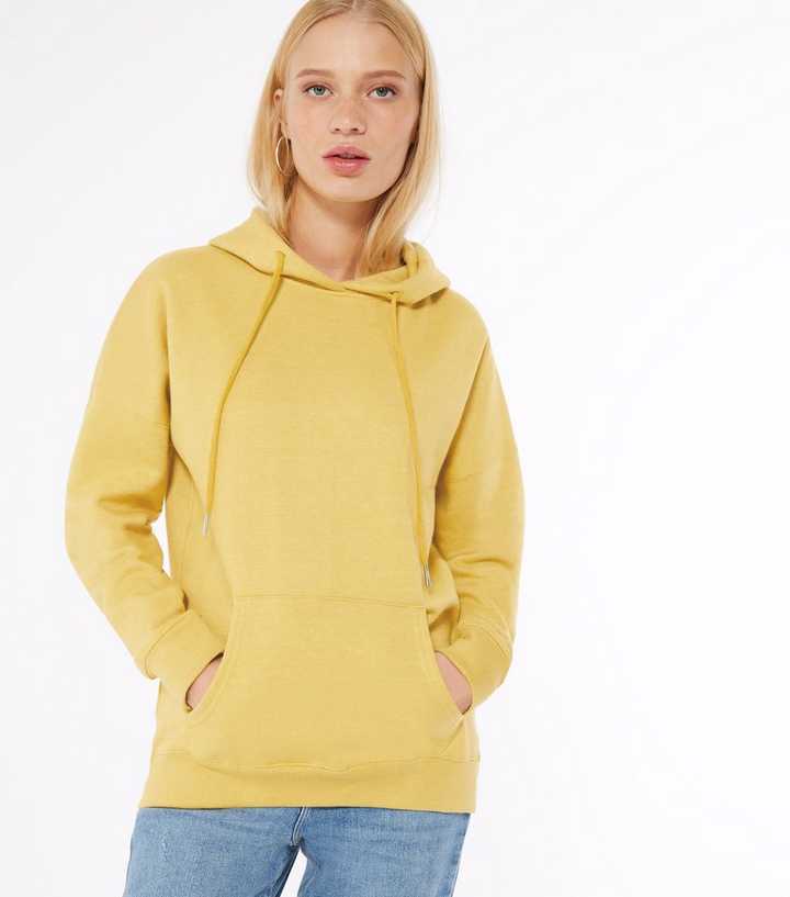 Mustard Oversized Hoodie 