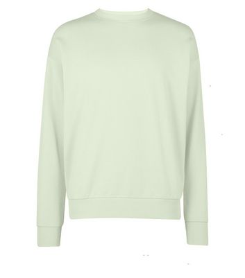 light green crew neck sweatshirt