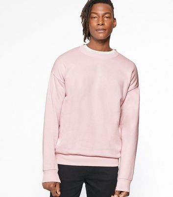 New look cheap pink sweatshirt