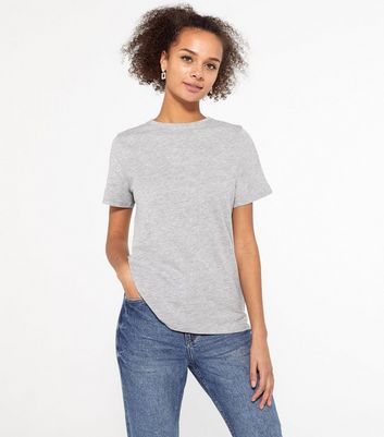 Grey Crew Neck T-Shirt | New Look