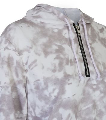 off white tie dye hoodie