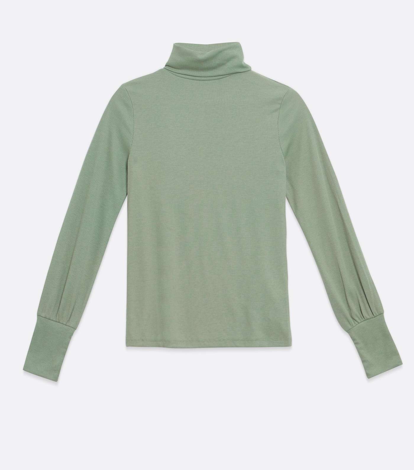 Olive Roll Neck Top  Image 5