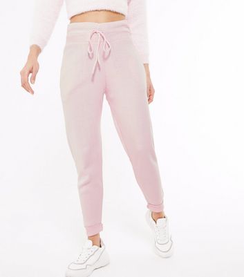 pink drawstring joggers