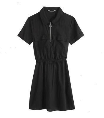 new look utility shirt dress