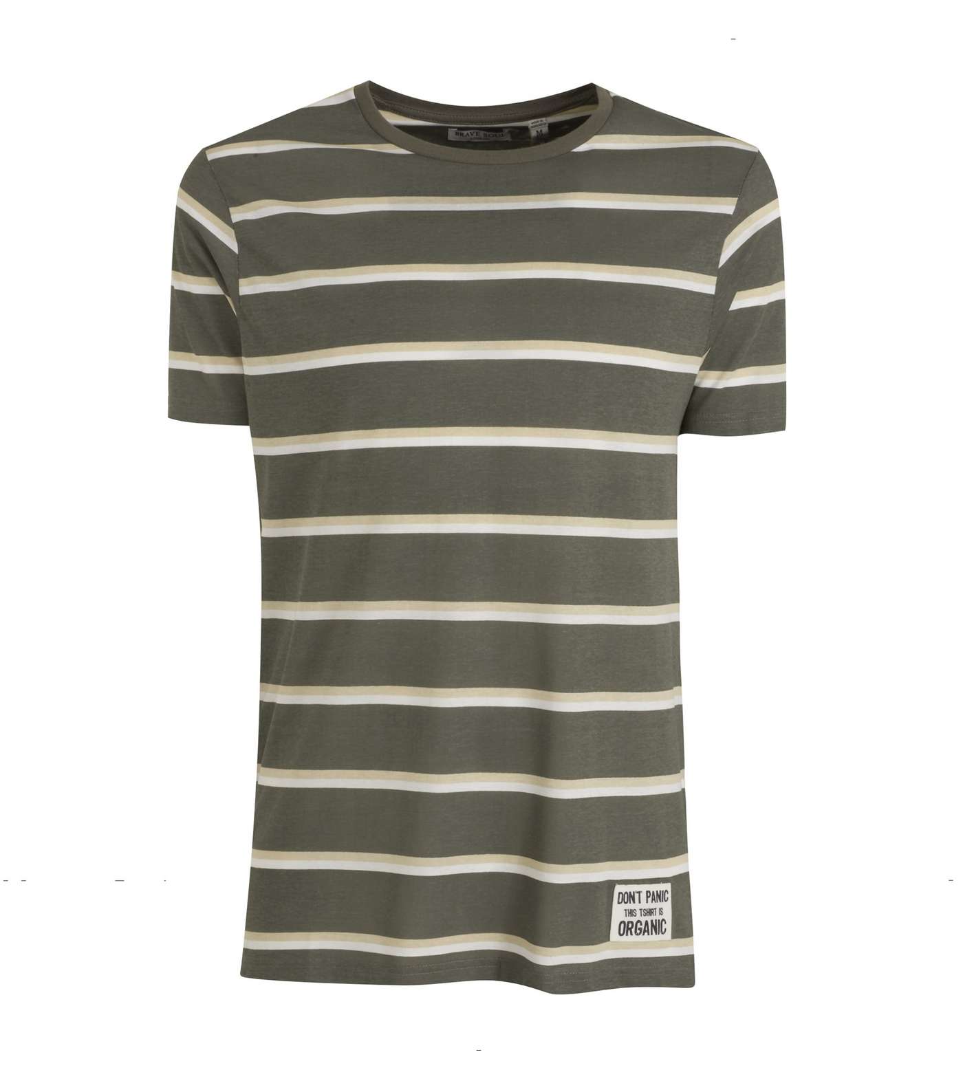 Khaki Stripe Jersey T-Shirt