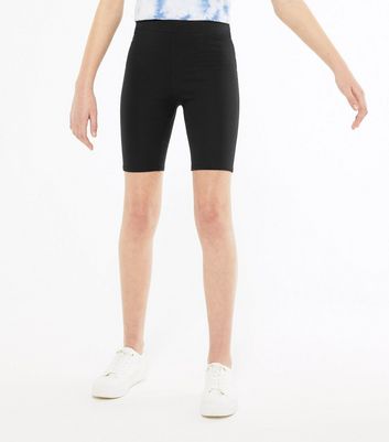 black cycling shorts ladies