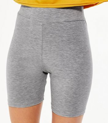 gray bicycle shorts