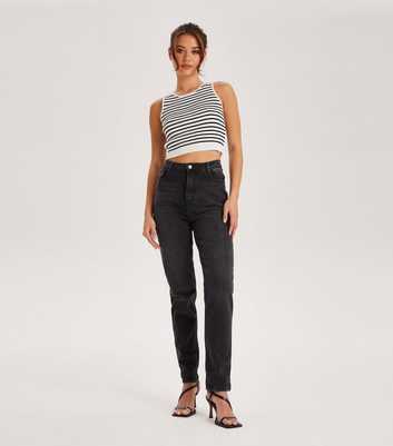 Urban Bliss Black Mom Jeans