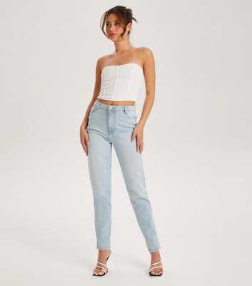 Urban Bliss Pale Blue Mom Jeans