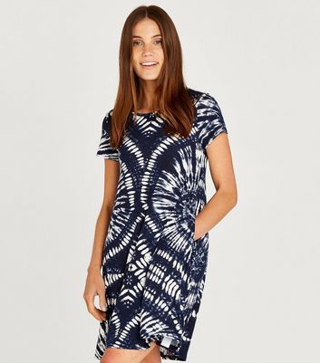 new look tie dye dress