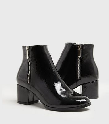 black heel boots for girls