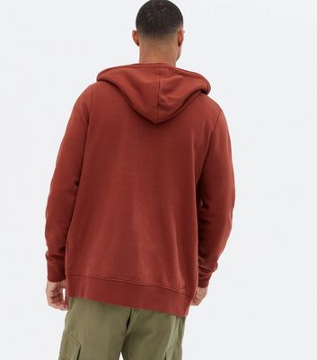 new look red hoodie