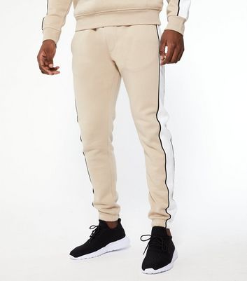 stone coloured joggers