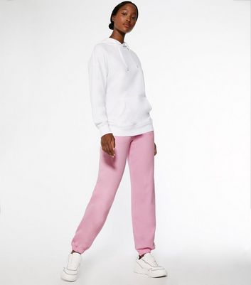 Pink best sale cuffed joggers