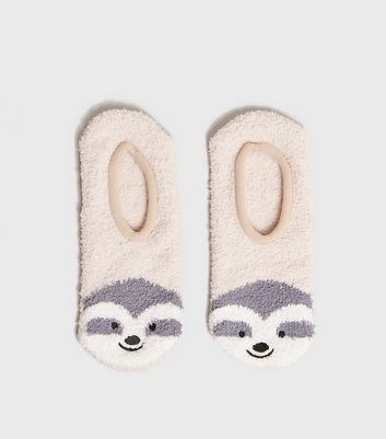 sloth slippers new look