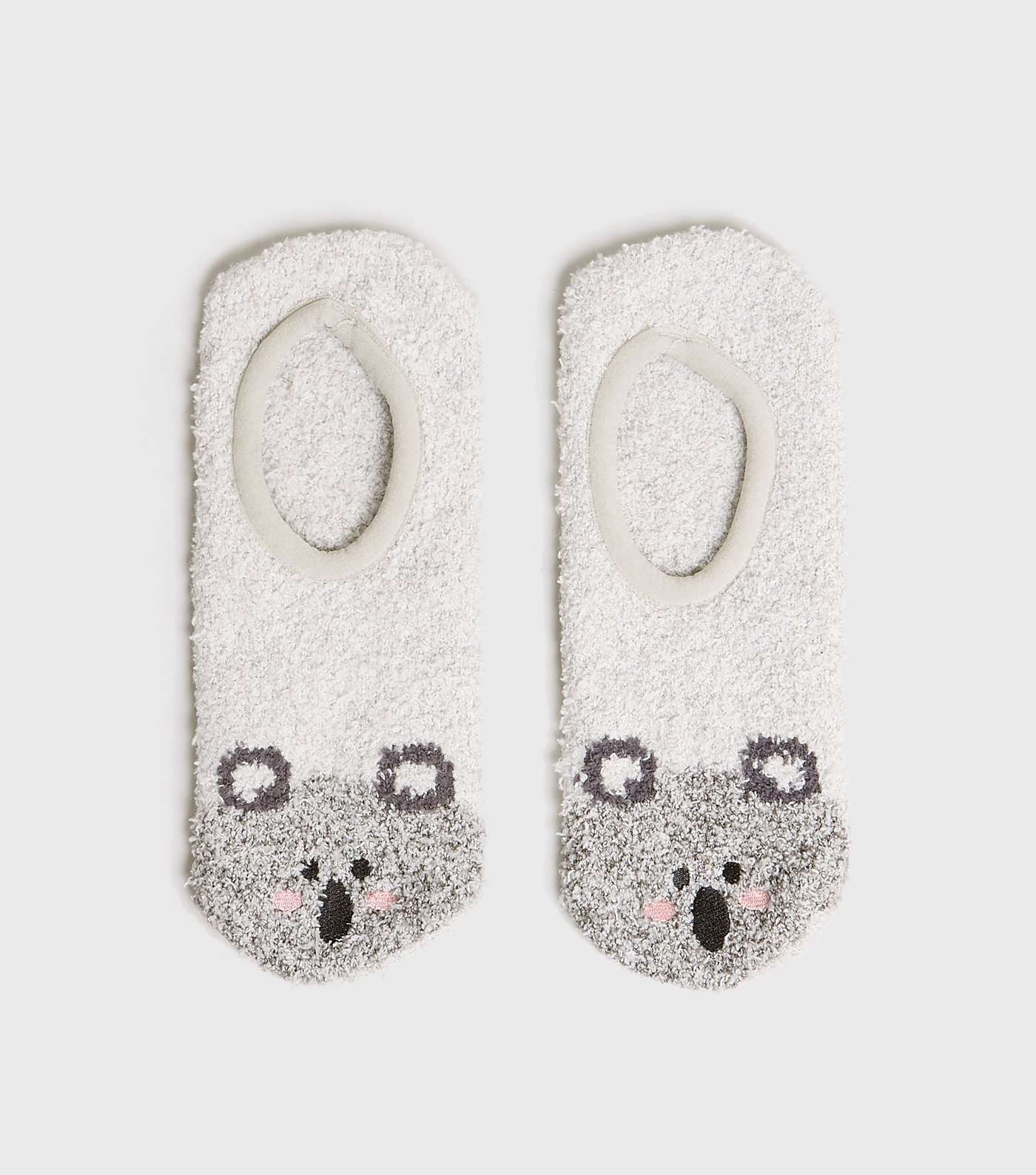 Grey Koala Super Soft Ballet Slipper Socks