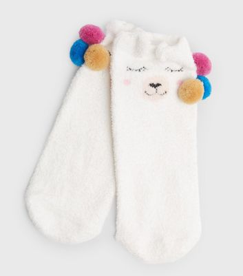 fluffy trainer socks