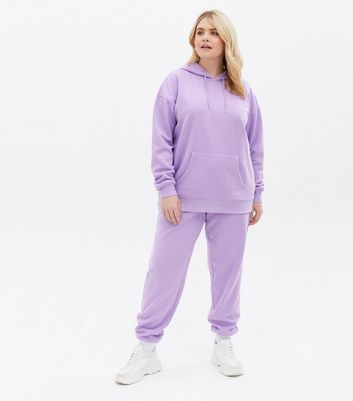 Lilac basic discount cuffed hem jogger