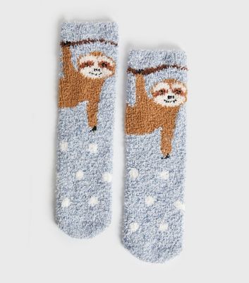 furry slipper socks