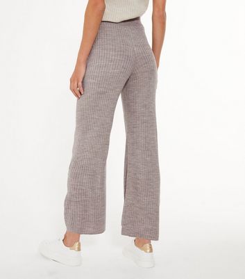 petite knit trousers