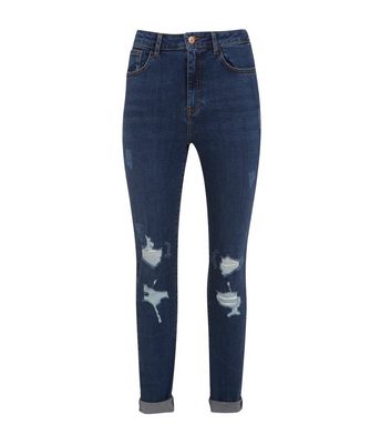 Tall Blue Ripped 'Lift \u0026 Shape' Jenna 