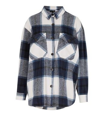 checked shirt womens new look