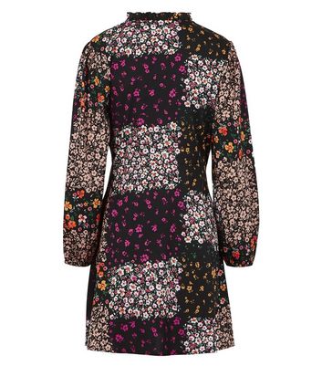 new look patchwork dress