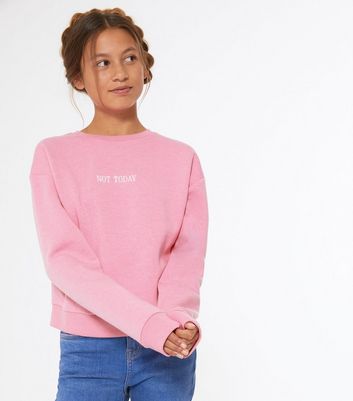 New look clearance pink sweatshirt