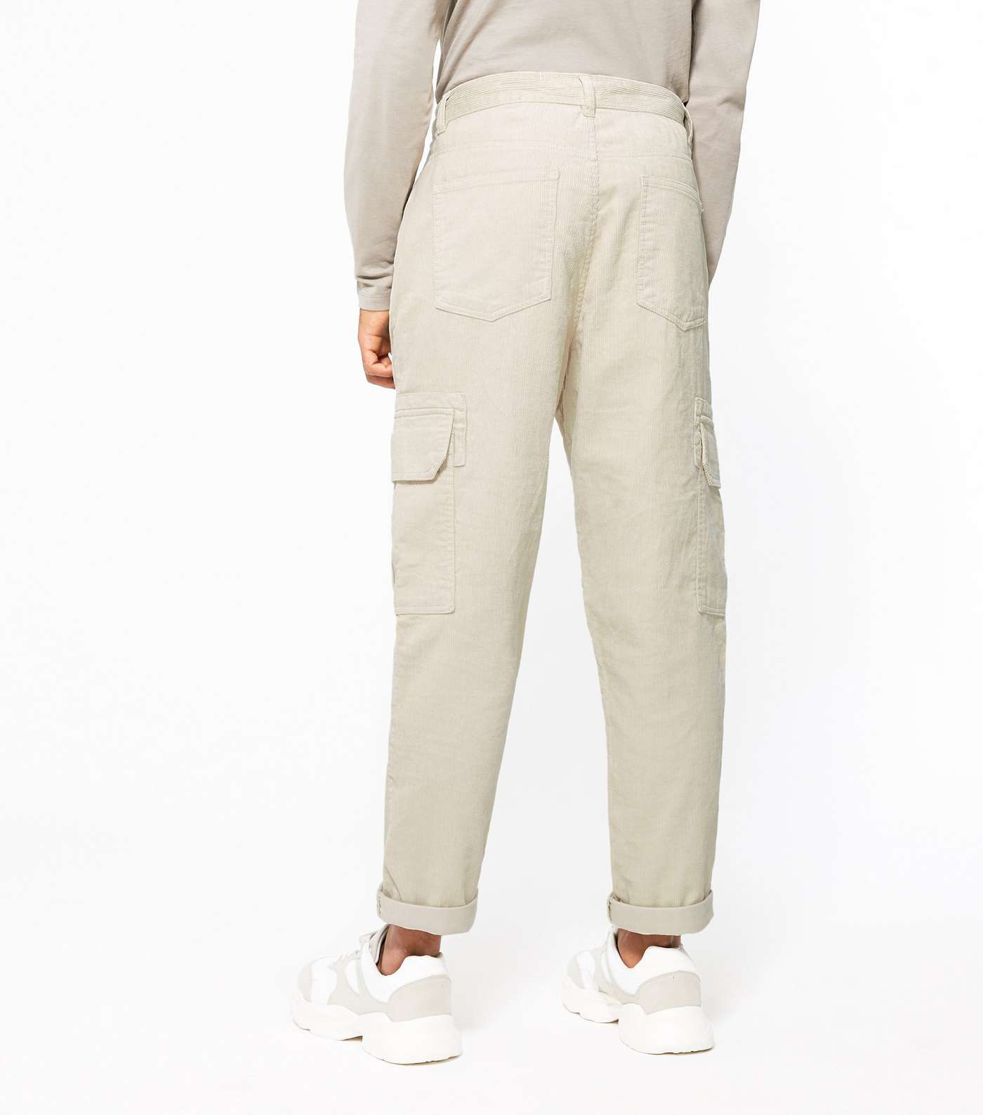 Stone Cord Cargo Trousers  Image 4