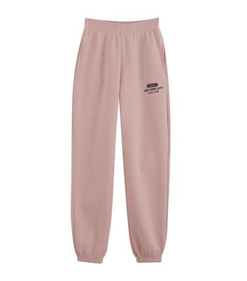 New look pink discount joggers