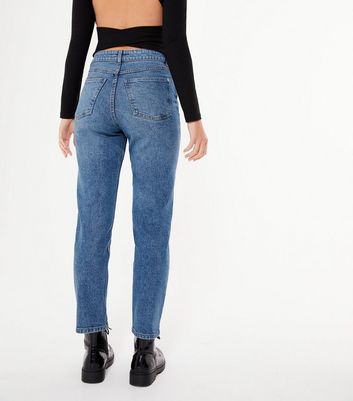 ankle straight leg jeans