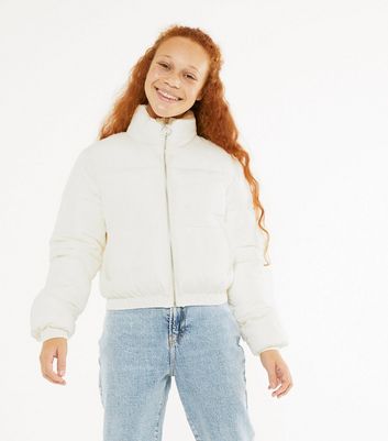 puffer jacket cream