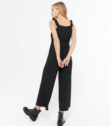 petite ribbed jumpsuit