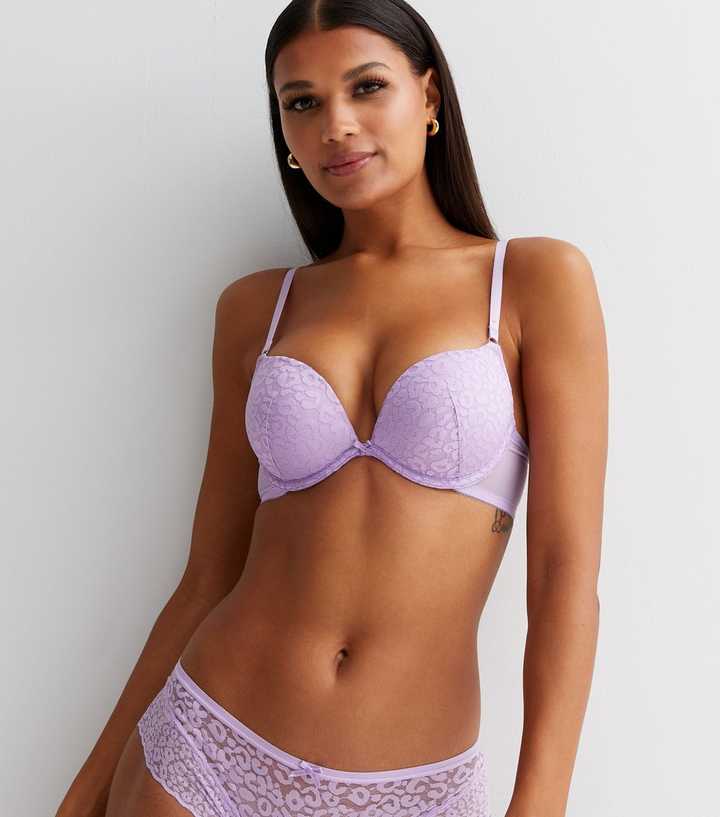 Lilac Push Up Bra Top - DOLL