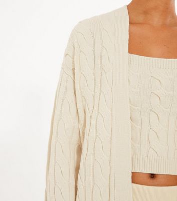 midi knit cardigan