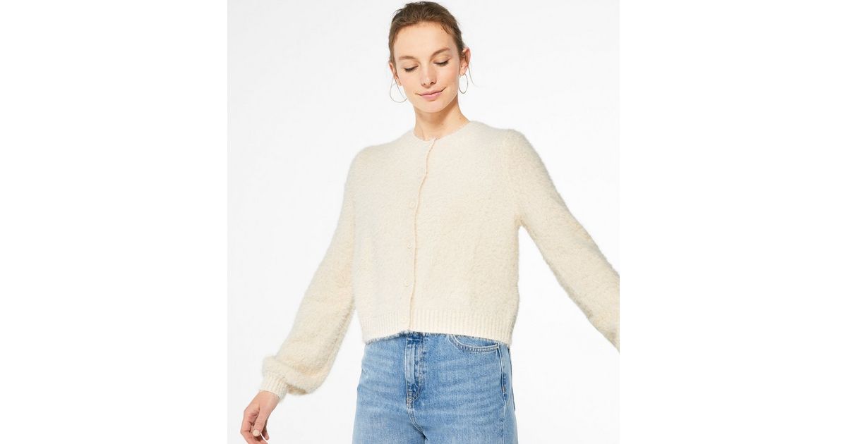 newlook fluffy cardigan