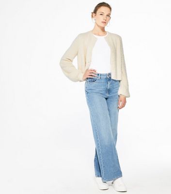 cream puff sleeve cardigan