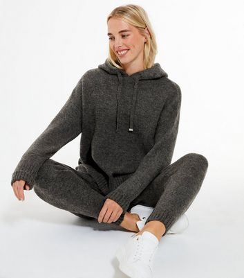 Thin cheap knit hoodie