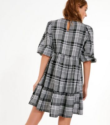 new look crinkle smock dress