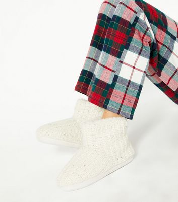 new look fur boots