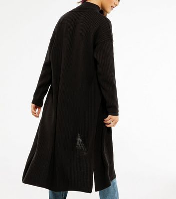 black maxi cardigan petite