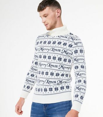 New look shop mens christmas jumpers