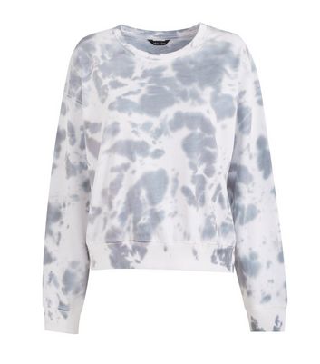 tie dye grey hoodie
