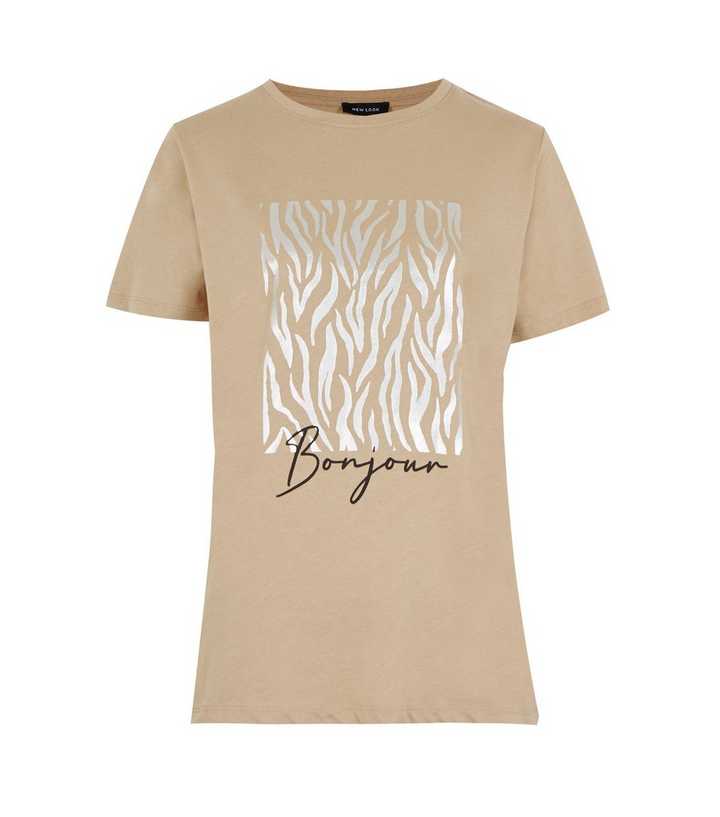 bonjour t shirt new look