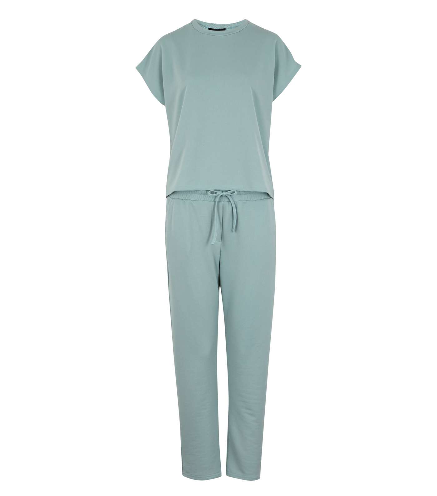 Pale Blue Joggers and Short Sleeve T-Shirt Set Image 6