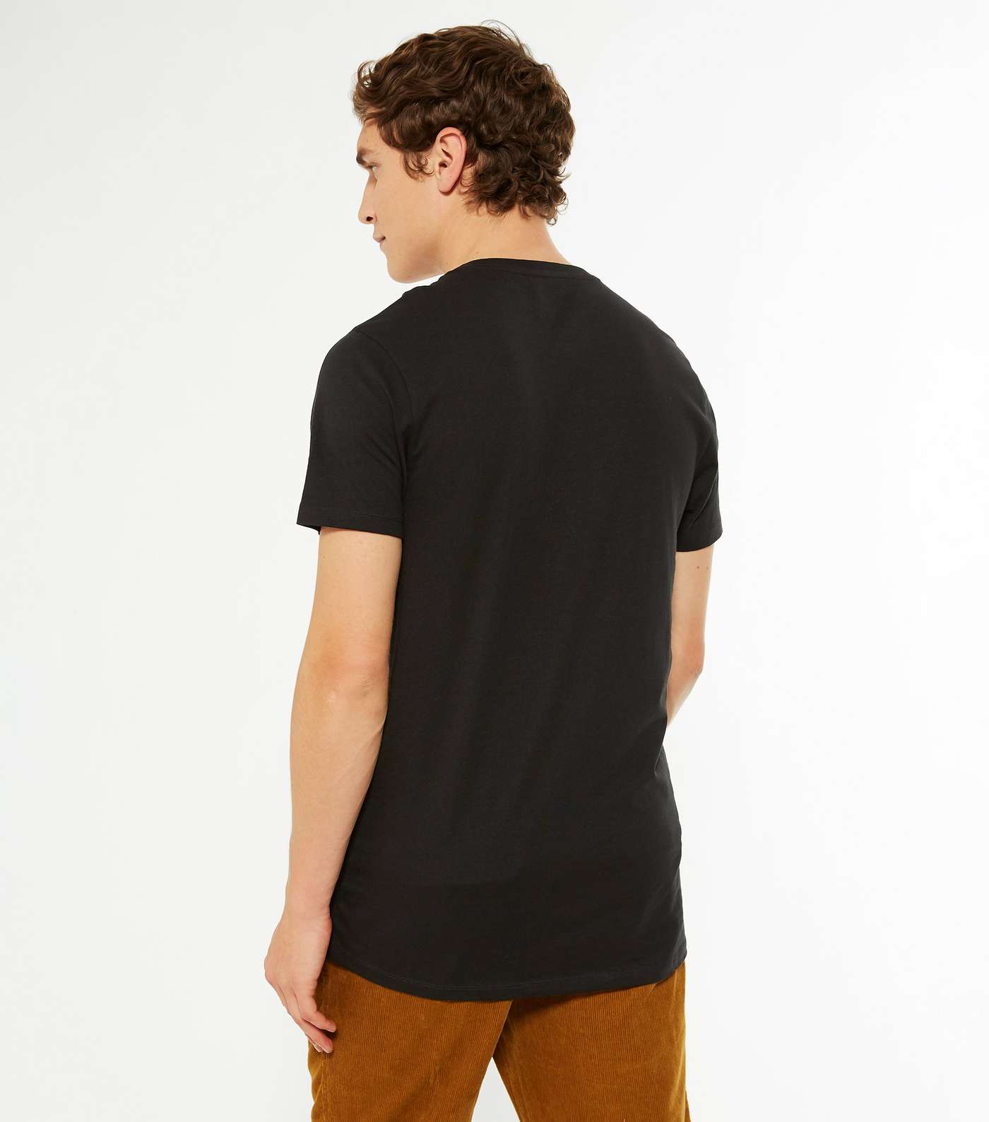Black Long T-Shirt  Image 4